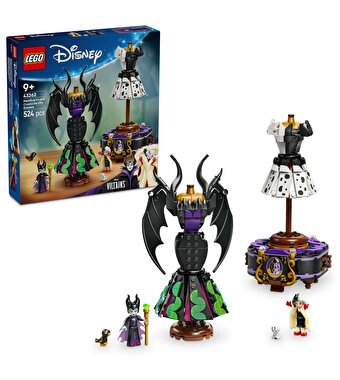 LEGO Malefiz'in ve Cruella De Vil'in Elbiseleri 43262