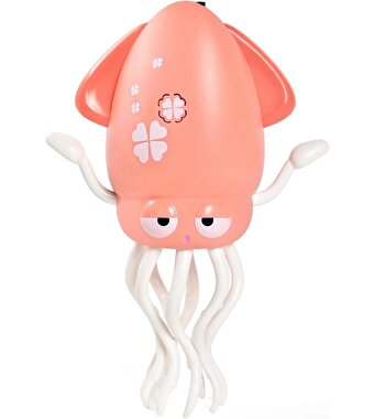 Dansçı Kali Müzikli Işıklı Hareketli Ahtapot Pembe