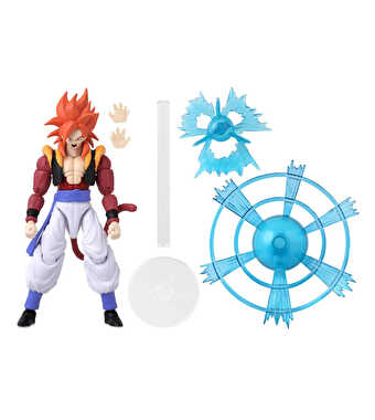 Dragon Ball Poz Verilebilir Figür ve Aksesuar Paketi 16 Cm Gogeta