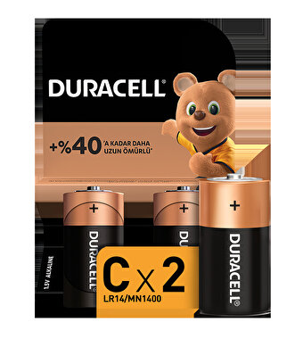 Duracell C Boy 2´li Pil