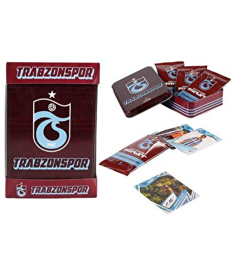 Trabzonspor First 2025-2026 Sezonu Koleksiyon Kartları Metal Kutu