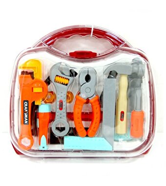 18 Parça Kırmızı Çantalı Tamir Seti