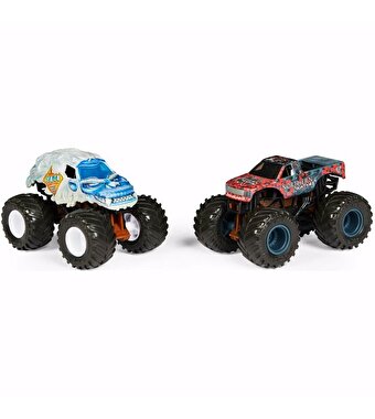 Monster Jam Dirty To Clean 1:64 İkili Araba Seti Northern Nightmare Vs Yeti