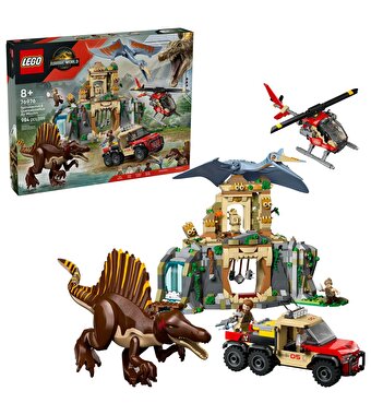 LEGO Jurassic World Spinosaurus ve Quetzalcoatlus Hava Görevi 76976