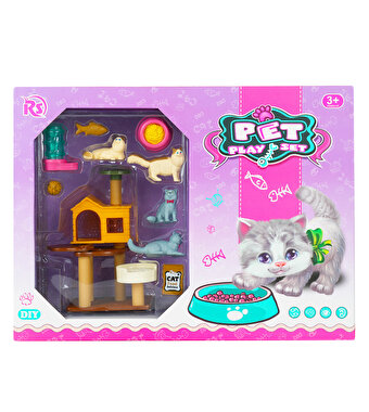 Evcil Hayvan Yavru Kedi Oyun Seti