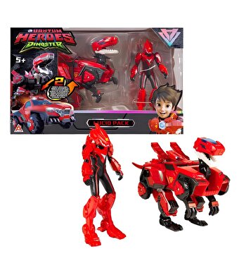 Quantum Heroes Dinoster Lucio Park Aksiyon Figür Seti