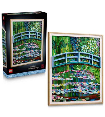LEGO Art Claude Monet Nilüfer Gölü Üzerinde Köprü 31220