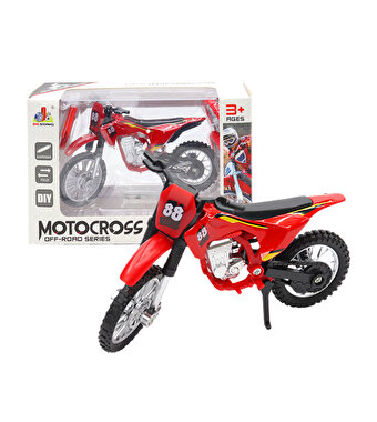 Kırmızı Metal 1:18 Motosiklet