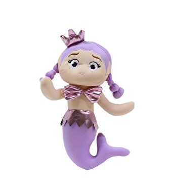 Deniz Kızı Bebek Pembe Saçlı Pembe Kuyruklu 35 Cm