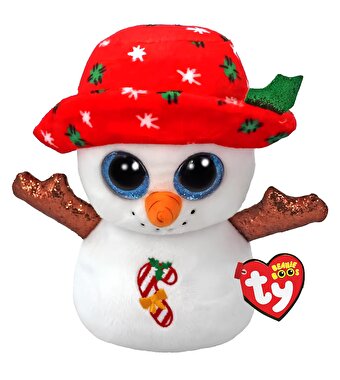 TY Beanie Boos Brrrnie Snowman 15 cm