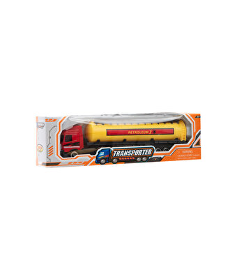 Express Wheels Transporter Die Cast Tanker Kamyon Kırmızı
