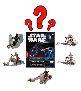 Star Wars Micro Galaxy Squadron Araç ve Mini Sürpriz Figür Paketi S1