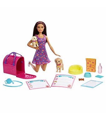 Barbie ve Köpekçikleri Oyun Seti HKD86