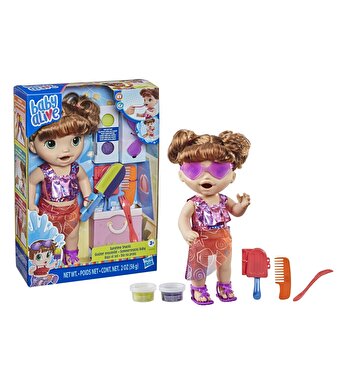 Baby Alive Bebeğimle Yaz Eğlencesi Kumral F1681