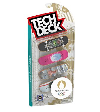 Tech Deck Paris 2024 Olympic Games Dörtlü Paket O'Neill