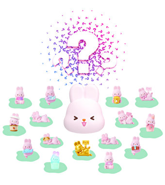 Momo Bunny Life Diar Serisi Sürpriz Paket Koleksiyon Figürü