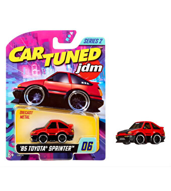 CarTuned JDM Seri 1 Arabalar 85 Toyota Sprinter Kırmızı