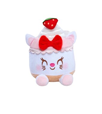 Disney Munchlings Peluş 10 Cm Strawberry Cheesecake Marie