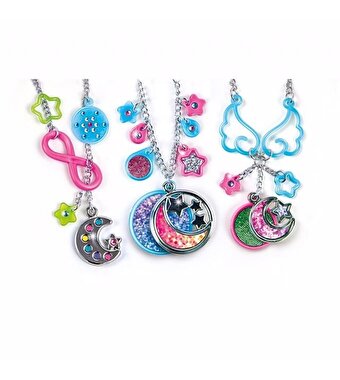 Clementoni Crazy Chic Bileklik Yapma Seti Ay Işığı Kolyeler