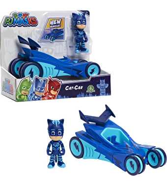 Pijamaskeliler Catboy Figür ve Cat-Car Araç Seti
