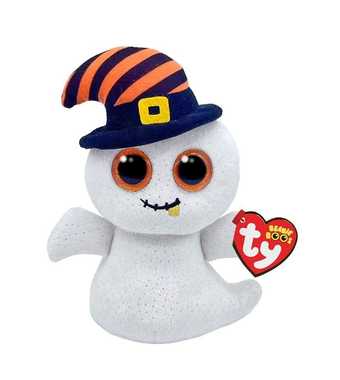 Ty Beanie Boo's Nightcap Halloween Ghost White 15 Cm