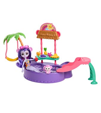 Enchantimals Eğlenceli Havuz Partisi Oyun Seti HTW73