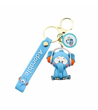 Giftpoint Animal Mavi Dumbo Anahtarlık