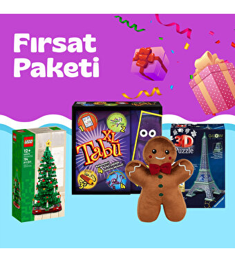 Özel Eğitici ve Eğlenceli 4'lü Hediye Fırsat Paketi