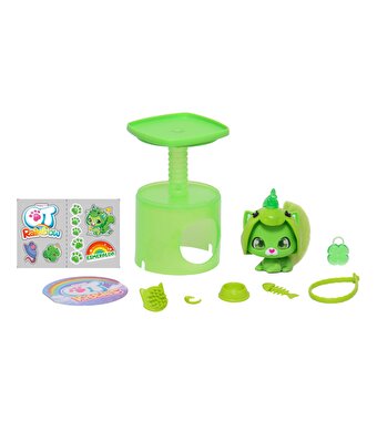 QT Kittie Gökkuşağı Serisi Sürpriz Aksesuarlı Yavru Kedi Lily