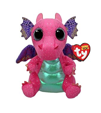 TY Beanie Boos Pembe Ejderha Spitfire 15 Cm