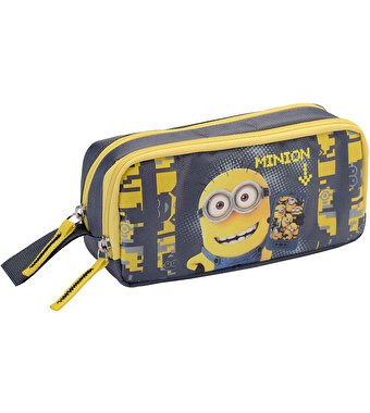 Minions Kalem Çantası Gri