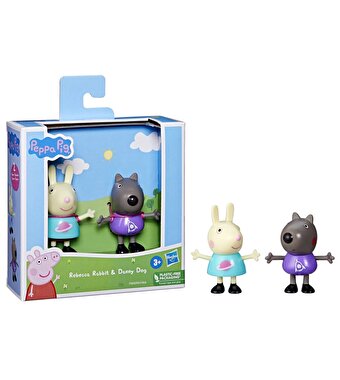 Peppa Pig Peppa'nın En İyi Arkadaşları Rebecca Rabbıt & Danny Dog F7654