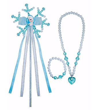 Frozen Elsa Asa Kolye Bileklik Seti