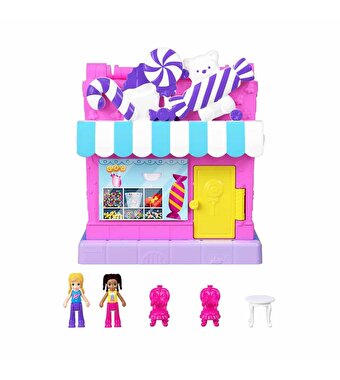 Polly Pocket Pollyville Şeker Dükkanı Oyun Seti HNB03
