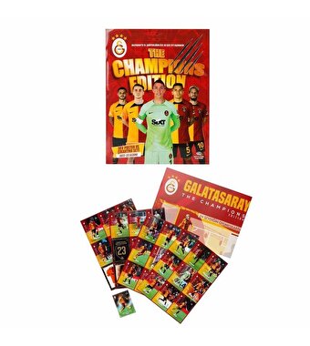 Galatasaray The Champions Edition 2022 23 Sezonu Dev Poster ve Çıkartma Seti