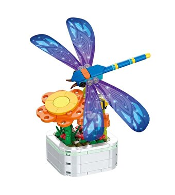 Mega Çi̇çekler ve Böcekler Yapı Blokları Yusufçuk