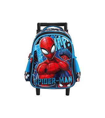 Spiderman Çekçekli̇ İlkokul Çantası Salto Sta 5254