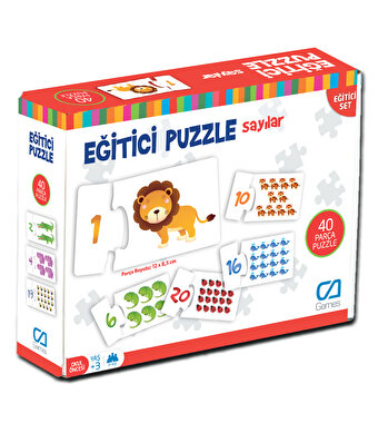 Eğitici Puzzle Sayılar