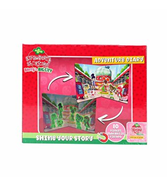 Çilek Kız Fosforlu Magnet