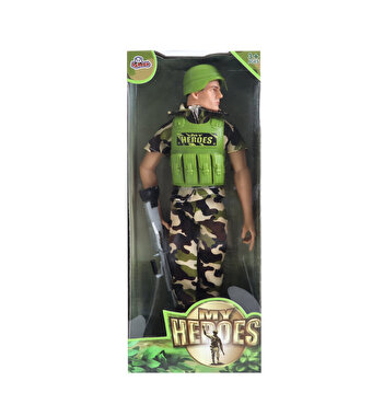 Kutulu Bozkır Kamuflajlı Kahraman Asker