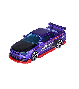 Majorette JDM Legends Deluxe Araba 1:64 Nissan Skyline GT-R (R34)