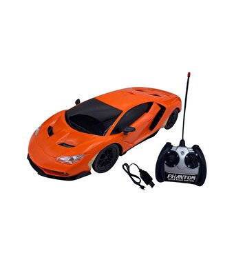 Hızlı ve Öfkeli 1:14 Uzaktan Kumandalı Şarjlı Araba Turuncu 3857A