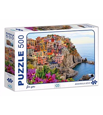 Manarola Köyü Puzzle 500 Parça