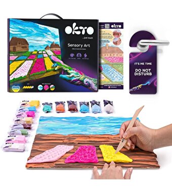 OKTO Flower Beds in Holland 3D Duyusal Sanat Seti