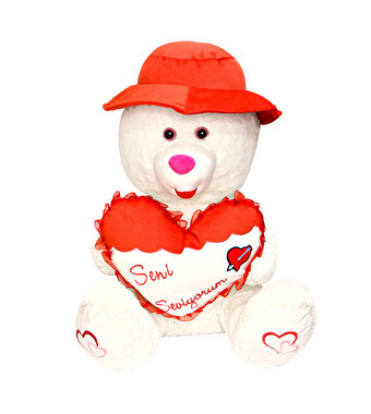 Şapkalı Ayıcık Kırmızı