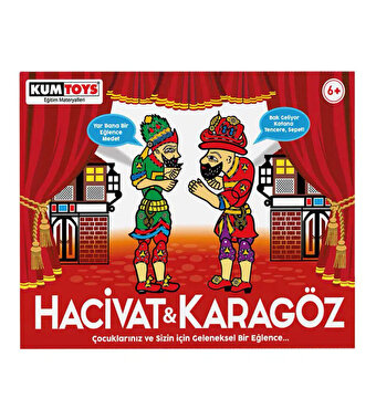 Hacivat ve Karagöz Gölge Oyunu Seti