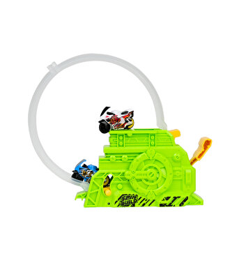 Spin N Build Motosiklet ve Fırlatıcı Seti