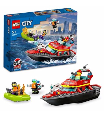 LEGO City İtfaiye Kurtarma Teknesi 60373