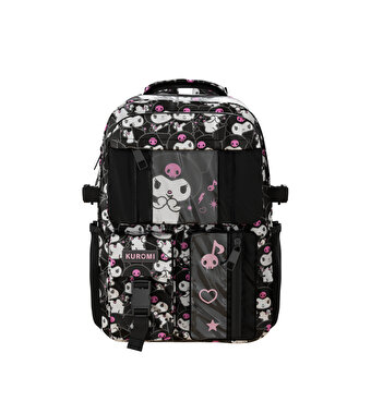Kuromi Okul Çantası Siyah