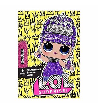 Lol Surprıse Mcqueen Çıkartmalı Boyama Kitabı